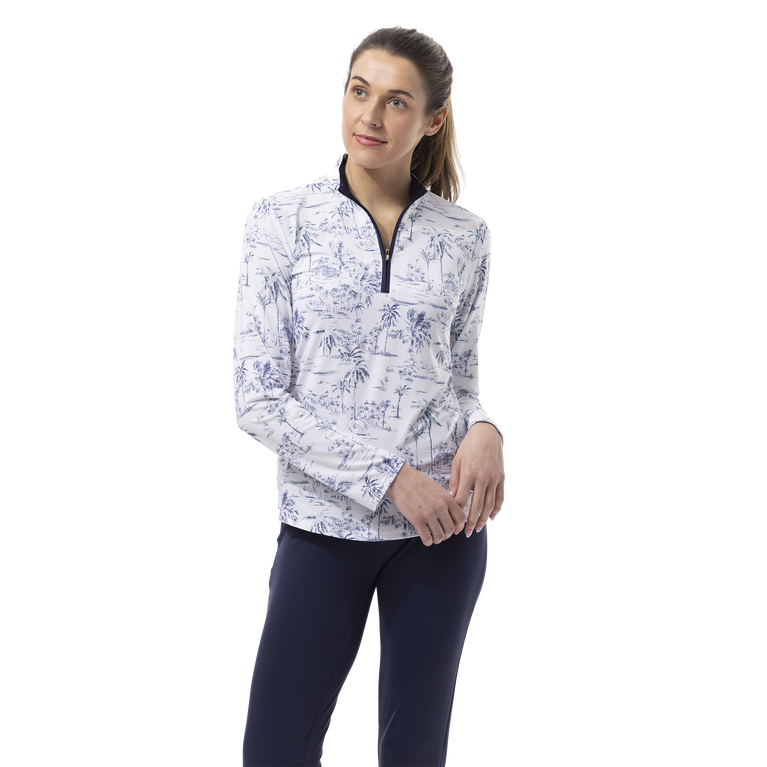 SolCool Paradise Quarter Zip Pullover